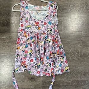 Dolls Kill Colorful Power Puff Girls Print Dress